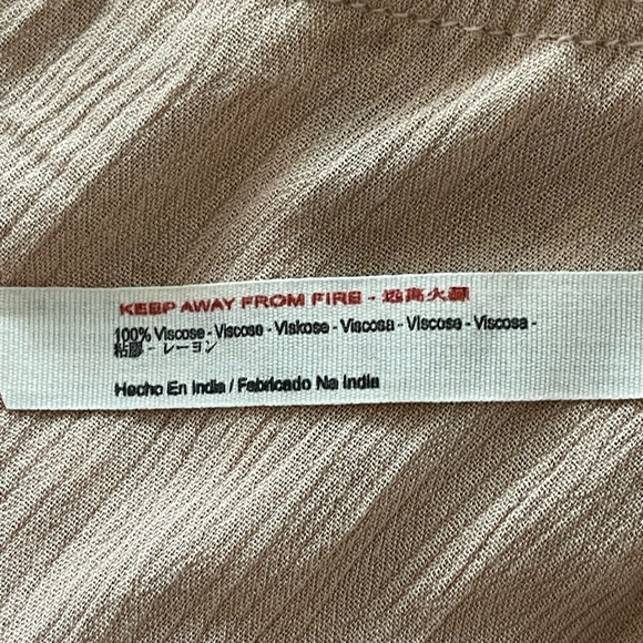 NWT, Free People, Bare It All maxi dress, color: neutral, size S - Picture 10 of 11